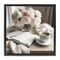 Stupell Industries Morning Coffee Journaling Floating Frame, design by Riley B